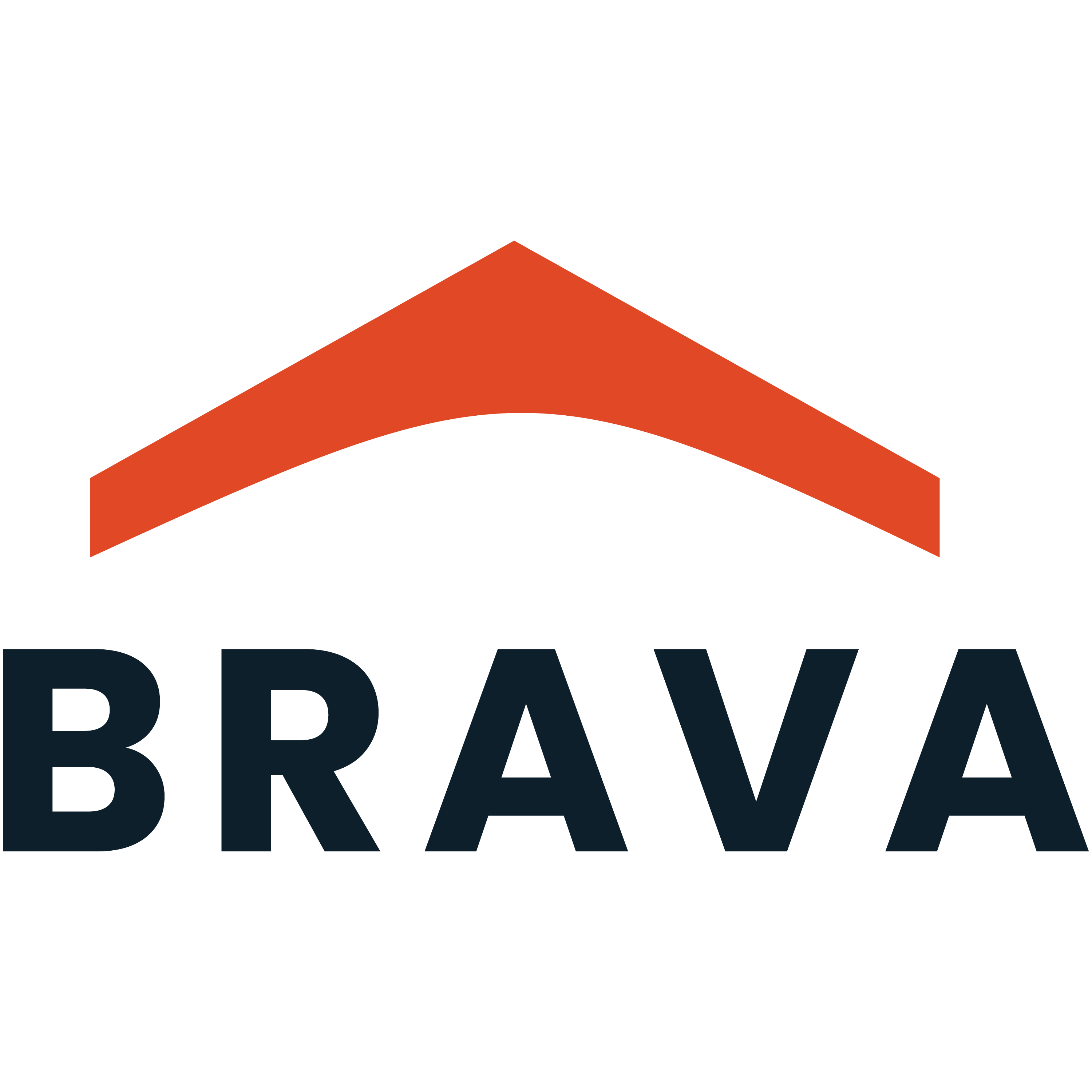 Brava Roofing Contractor Logo